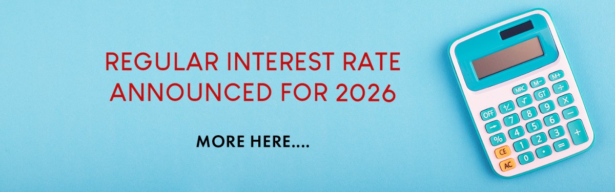 Regular Interest Rate Announced For 2026